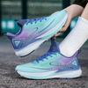 2025 New High-quality Sports Shoes Color Blocking Popular and Convenient Running Shoes Lace Up Breathable Summer Training Shoes
