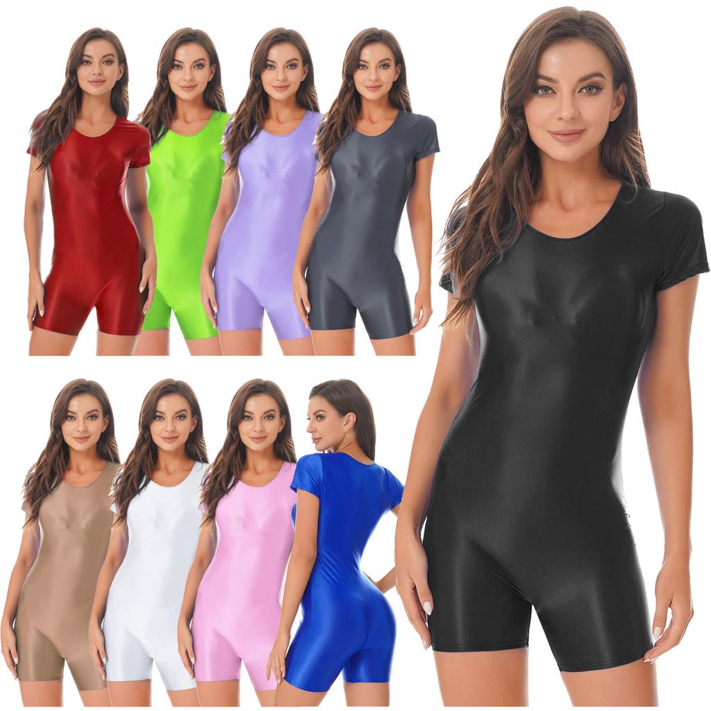 Buy Womens Boyleg One Piece Swimsuit Athletic Swimwear Training Bathing Suit at affordable