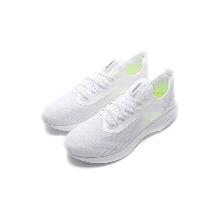 Li Ning Super Light 17 Abrasion Resistant Breathable Low top Running Shoes Men's Standard White ARBQ003-2