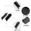 ZUNDUO Gear Shift Storage Box for Suzuki Jimny Nomad AT Center Console Storage Storage Tray for Gap Convenient Accessory and Easy Set of 2 5-Door