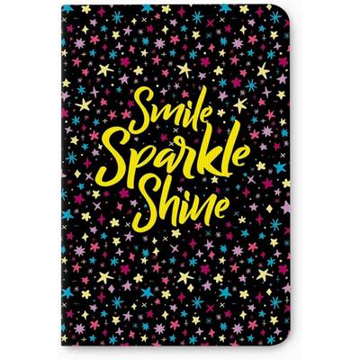 Factor Notes Notebook: 90 Gsm, B6, Ruled, 112 Pages Journal Diary (Smile Sparkle Shine)