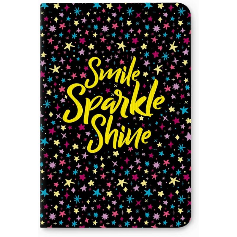 Factor Notes Notebook: 90 Gsm, B6, Ruled, 112 Pages Journal Diary (Smile Sparkle Shine)
