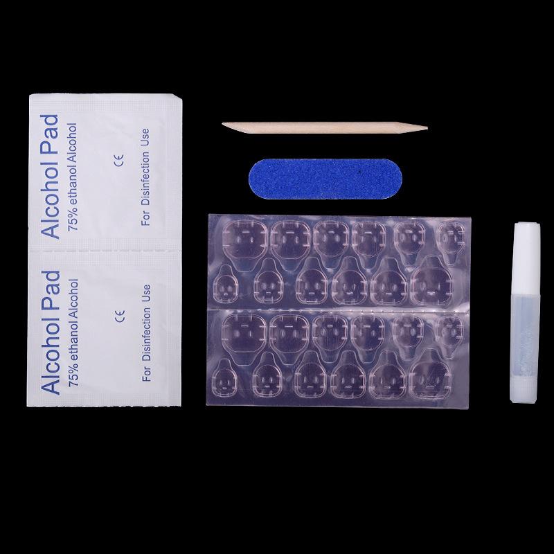 Nail Art Jelly Glue Super Sticky Ultra-Thin Jelly Glue Wearing Nail Kit Powder Glue White Glue Yellow Glue Foot Jelly Glue
