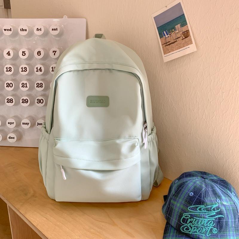 Schoolbag sweet wind girl out travel cute backpack light research spring outing small shoulders primary school students simple schoolbag