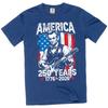 Herren Abraham Lincoln Gitarre T-Shirt: Amerika 250 Jahre (1776–2026) tee