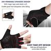 Bike Gloves Cycling Gloves with 5MM Gel Pad,Half Finger Biking Gloves Bicycle Gloves for Men Women