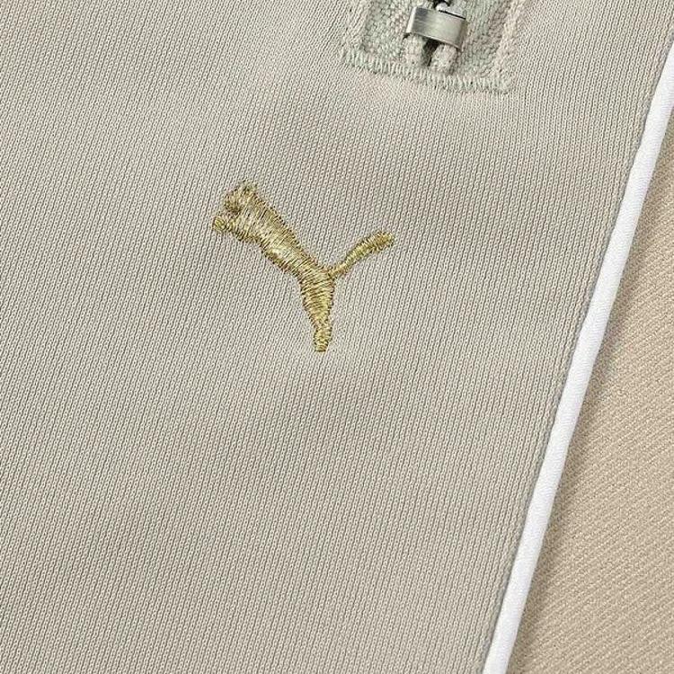 Puma Futureknit Classic Pants Loose Mid-Rise Drawstring Solid Color Straight Leg Casual Pants Unisex Pants Sandy-Gray 630480-68