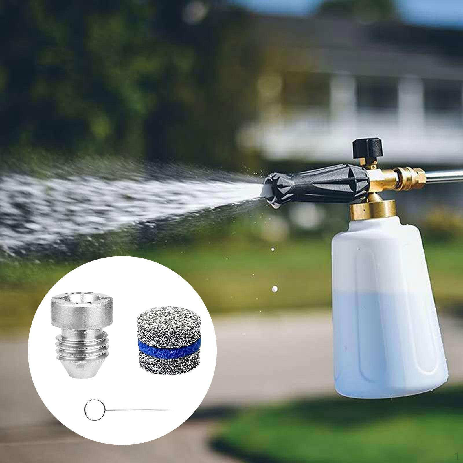 

Комплект пенной сетки с заменяет Практичное оборудование для пищевой промышленности для мойки под высоким давлением 3 Layer Foam Maker