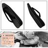 Used [New] [Edo Ten] Seta Sandals Large Size Shiki Ame Sole Men's Black Checkered Rush 30cm Black 1 Shaku 4L 1