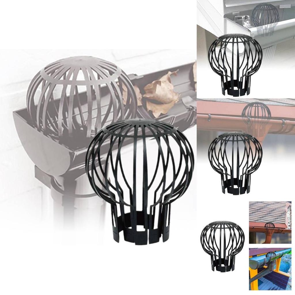 Round Plastic Drain Cover For Gutters And Drains Weatherproof Leaf Stopper