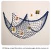 Fishing Net Wall Hangings Ornament Studio Prop Room Home Decoration Mediter Sea Stickers Marine Over The Garden Crafts Nautical