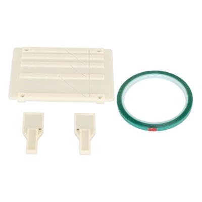 14 Kit d'épissage de bande 10 pouces ABS Kit d'épissage de bande cassette avec bande d'épissage pour Revoxsonido 14