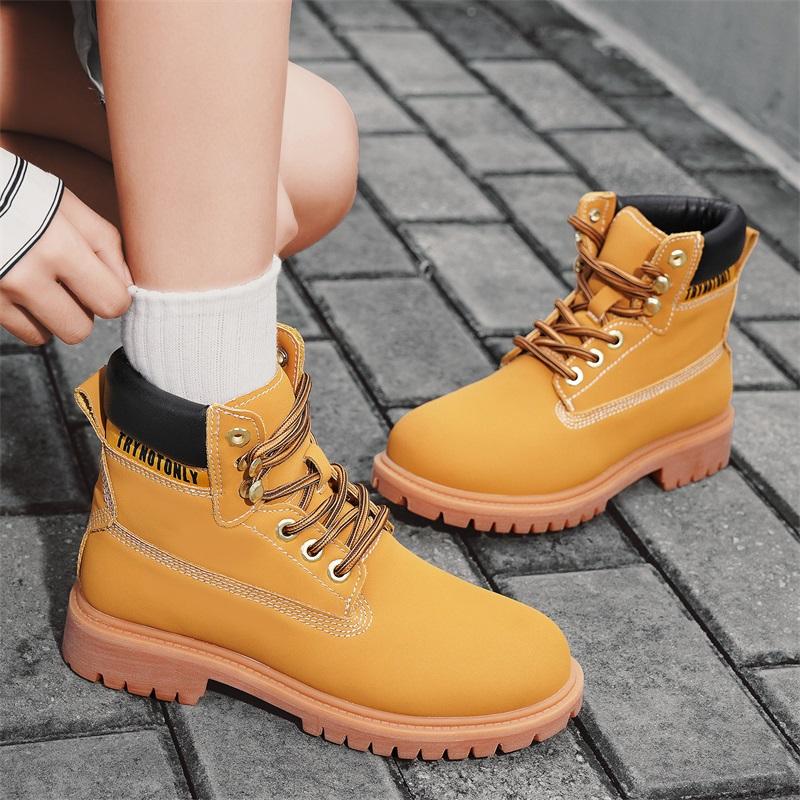 Men's & Women's Ankle Boots Genuine Leather Short Boots Retro Tooling Boots Casual Shoes