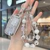 Car White Diamond TPU for Volkswagen Golf MK6 Polo Beetle Tiguan Touran Caddy Jetta Scirocco Remote Flip Folding Key Case Fob