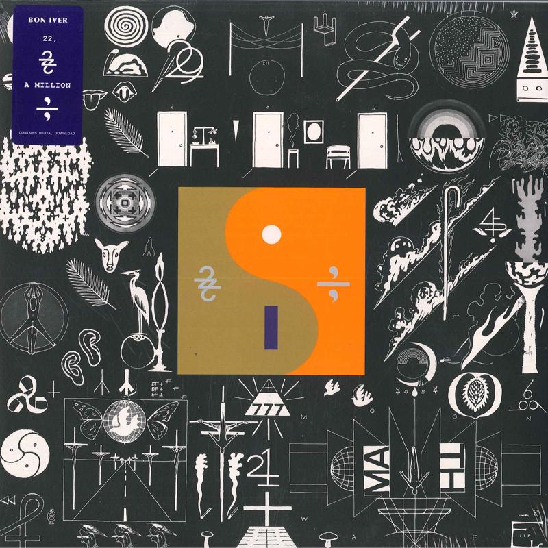 

LP Record BON IVER - 22, A Million JAG300 Jagjaguwar 2016 US Dance & Electronica