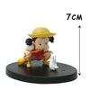 7cm Anime Mein Nachbar Totoro Zeichentrickfilm Mei Niedliche Figur Xiaomei PVC Sammlermodell Ornament Puppen Statue Kinderspielzeug Geschenke