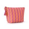 With Tassel Cosmetic Bag Striped Travel Pouch Multipurpose Toiletry Pouch  Bathroom