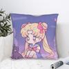 Pillow Case Sailor Moon Soft  Pillow Cover For Couch Sofa Bedroom Morden Pillowcases