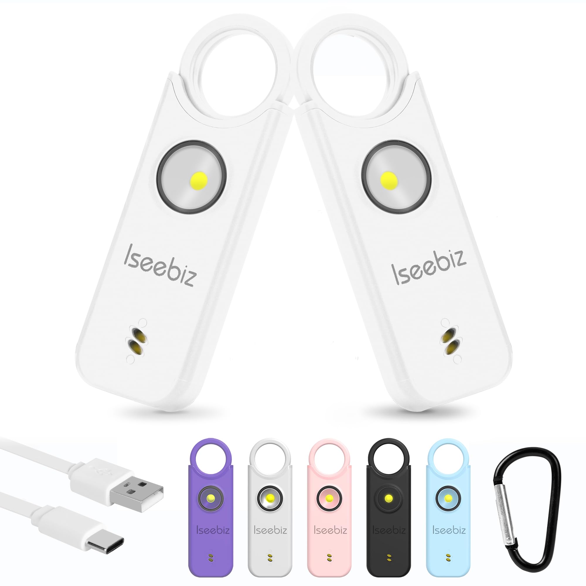 

Security Buzzer for Nighttime Walking and Window Breaker 135dB Loud Security Alarm for Vibration Window with 150mAh Low Battery for Adults and School