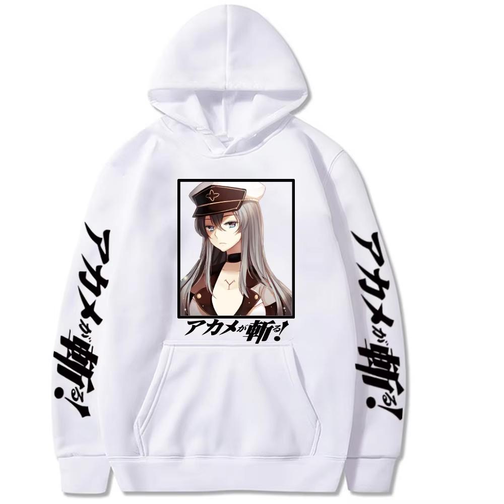 Akame Ga Kill Hoodie Unisex Women Graphic Printed Long Sleeve Oversized Sweatshirt Retro 2026 Summer Casual Hot Sale