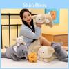 Dog Bear Elephant Plush Toy Cartoon Stuffed Doll Bedroom Decoration Gift Kids