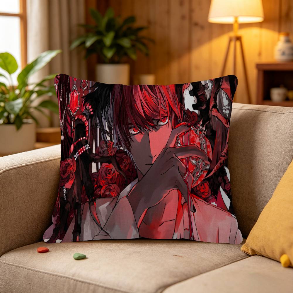 D-Death N-Note Japan Cartoon Anime Pillow Anime Pillow Sofa Bed Head Pillow Cover Cushion Cover Fashion