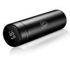 Car Smart Thermos Cup With Temperature Display Stainless Steel Insulated Vacuum Bottle For Peugeot 207 206 208 107 308 408 Key