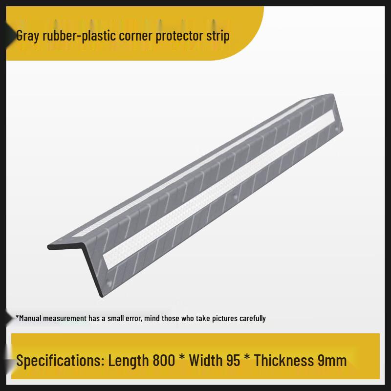 Reflective Rubber Parking Corner Guard
