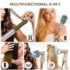 Multi In One High-speed Hair Dryer Household Hot Air Comb Negative Ion Hair Dryer