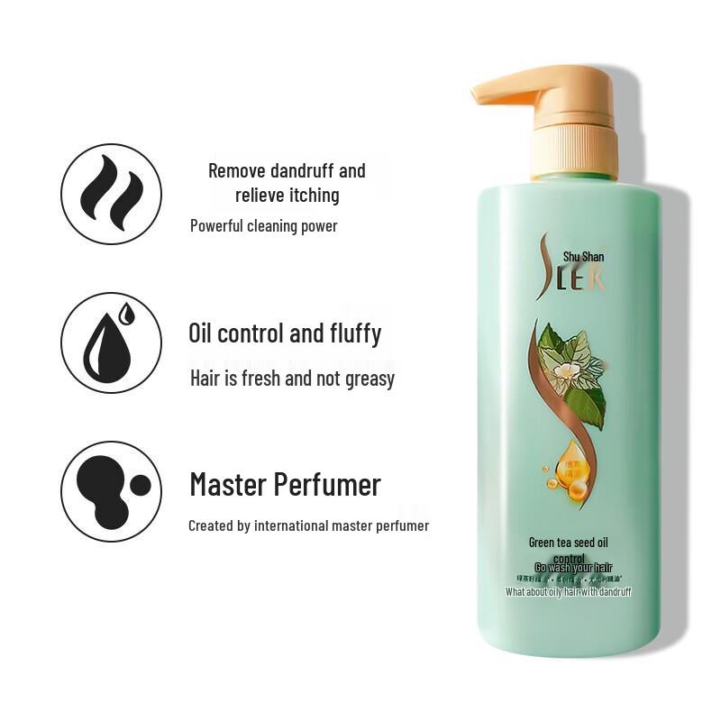 

Suhrei Green Tea Seed Oil Control Anti-Dandruff Shampoo