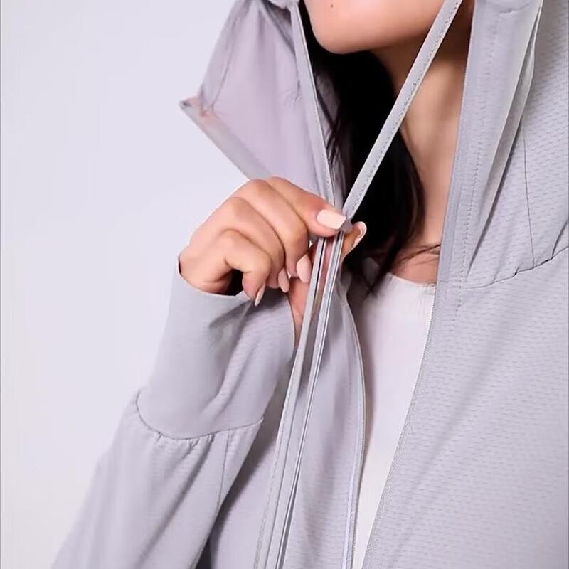 Women's Anti-UV Fishing Sun Protection Windbreaker with Detachable Brim