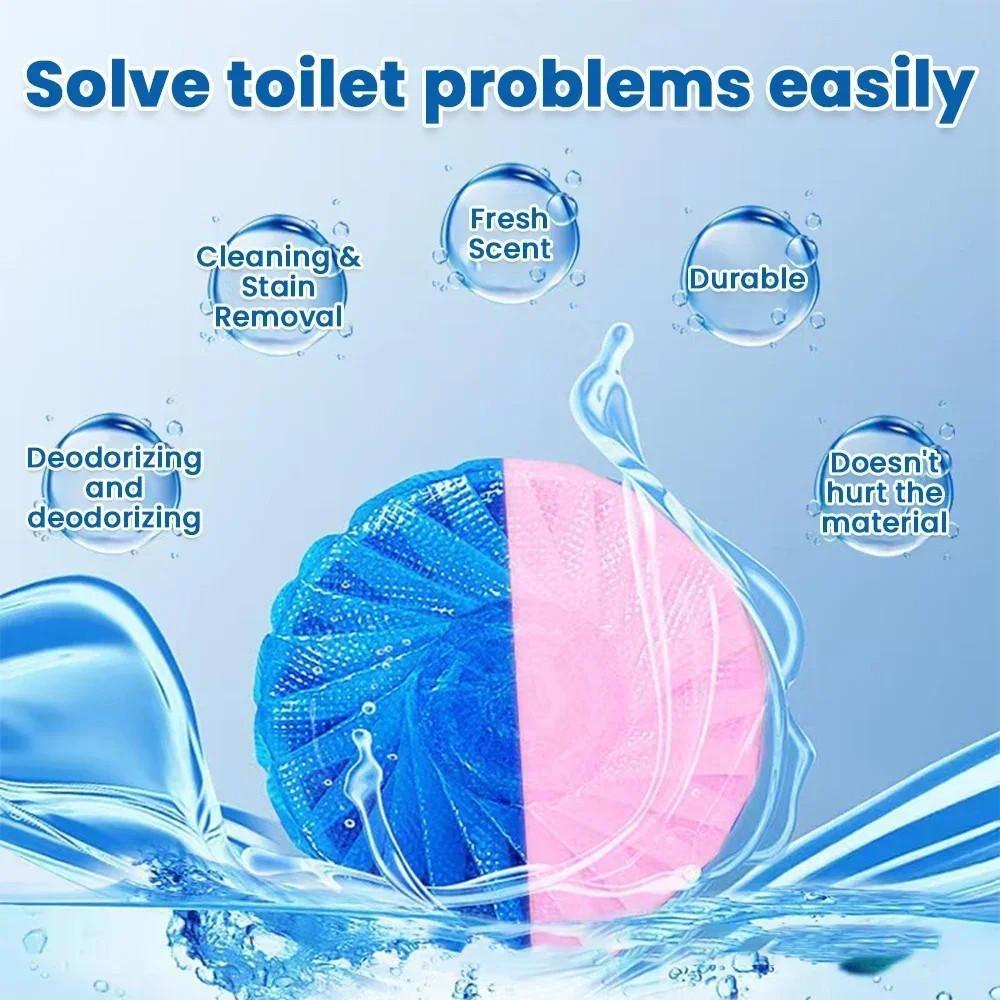 10pcs/pack Toilet Cleaning Tablets Toilet Bowl Cleaner Automatic Tank Bowl Cleaning Toilet Expert