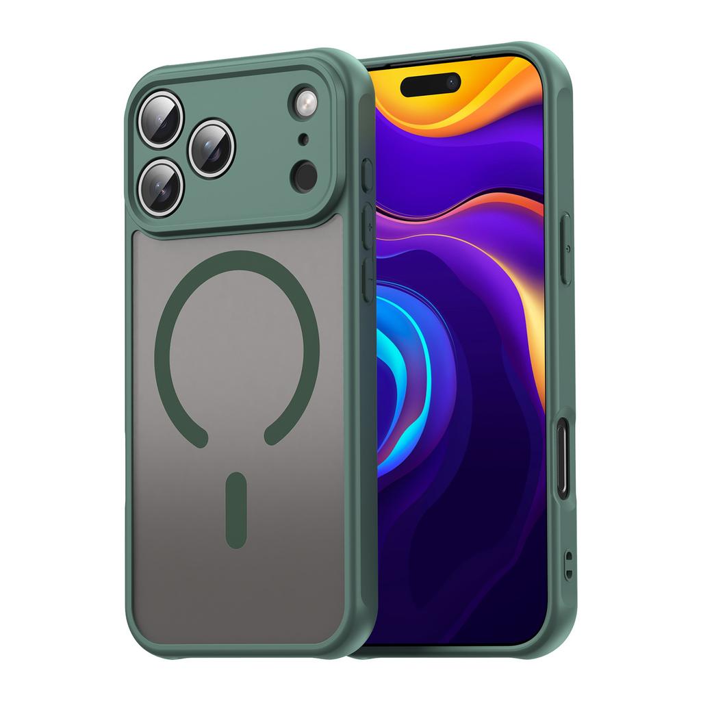 Applicable to iPhone17ProMax, where the shield magnetic mobile phone case Apple 16Pro anti-drop 15 protective case 14