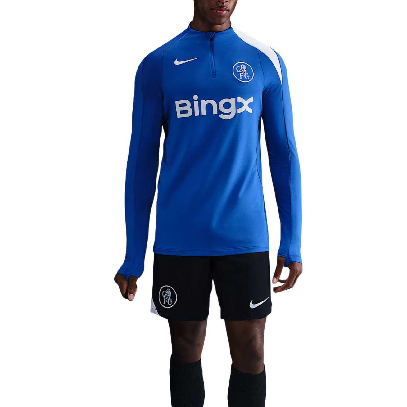 Nike Chelsea Fc Strike Third Men s Nike Dri-FIT Total 90 Soccer Knit Drill Top HM3353-481 M