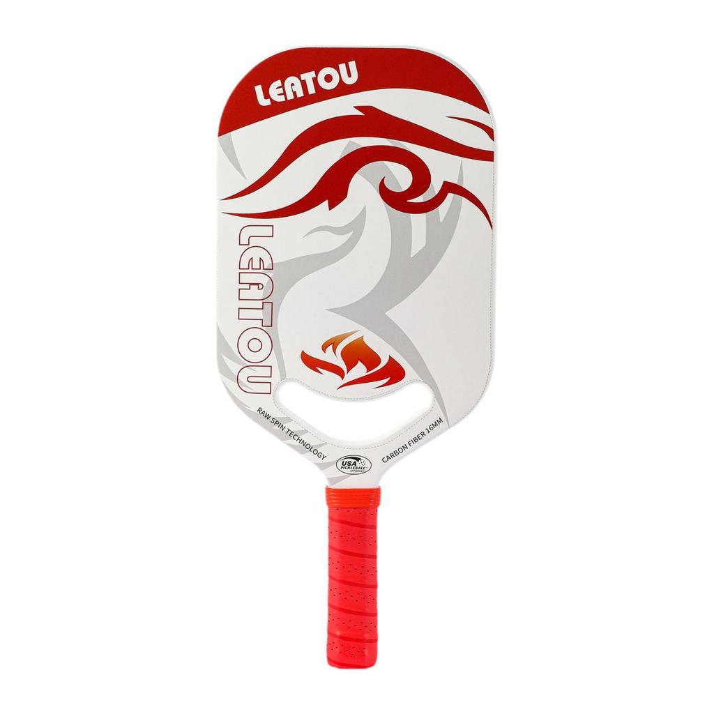 Carbon Fiber Pickleball Paddle 16mm Thick Honeycomb Core for Power Advanced