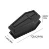 Mini Coffin Box Halloween Black Coffin Decoration Landscape Model Mock Storage Box Toy Decoration