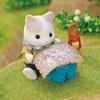EPOCH Sylvanian Families Doll Furniture Set Exciting Exploration - Latte Cat Siblings- Co-76 ST Mark Certified 3 Years Up Toy Dollhouse