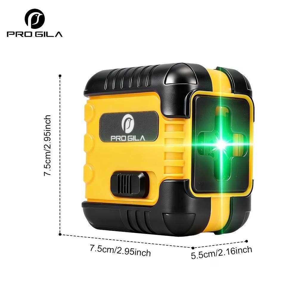 High-Precision 2-Line Laser Level: Portable, Automatic, Strong Light Outdoor Instrument