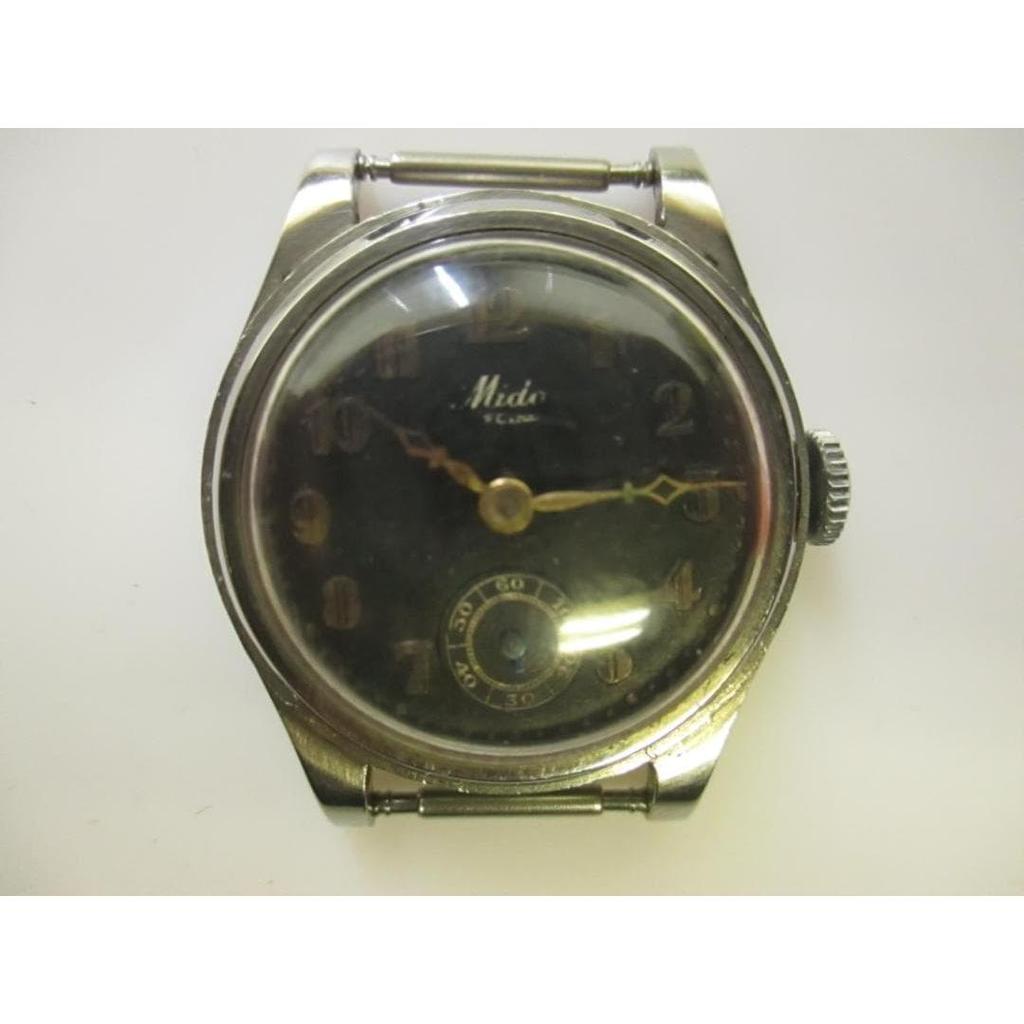 Used Mido/Antique/Rare/Mido/Hand-wound watch/Working item