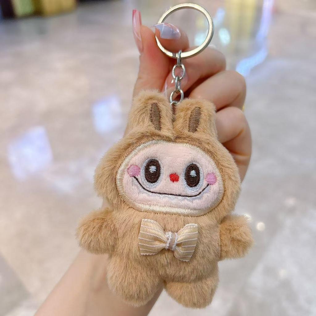 Cute Plush Doll Doll Pendant Versatile Trendy Doll Girl Bag Pendant Keychain Accessories