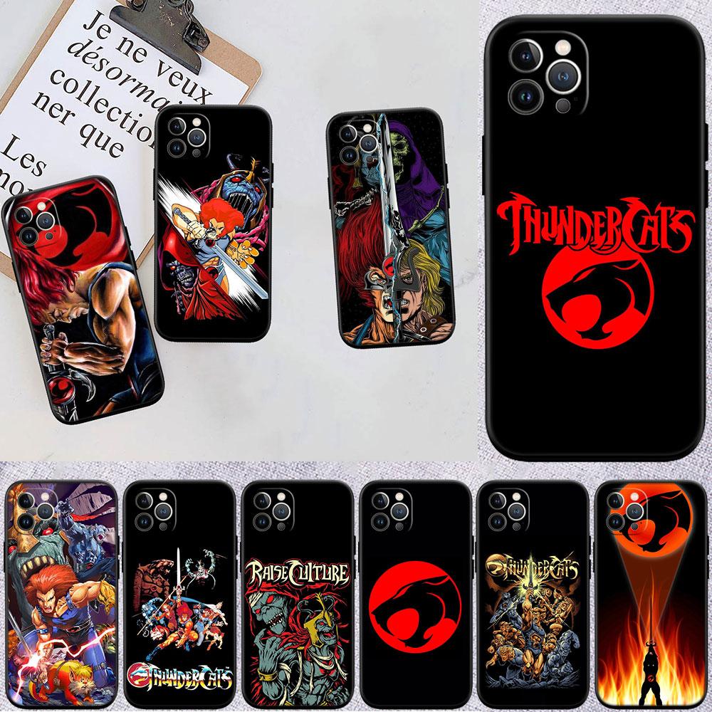BF104 T-ThunderCats Soft Shell Phone Case for Samsung Galaxy S20 S21 S22 Ultra FE + Plus A21S A22 A24 A25 A26 A30 A30S A31