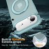 For iPhone 17 Pro Max/17 Air/17 Pro Case, 360° Magnetic Swivel Ring Holder with Metal Stand, Shockproof Anti-Vibration Cover