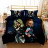 New Bride Of Chucky 3D Print Bedding Set Duvet Covers Pillowcases One Piece Comforter Bedding Sets Bedclothes Bed K598