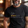Funny Review Star Rating T-Shirt: Sarcastic Gag Gift Tee