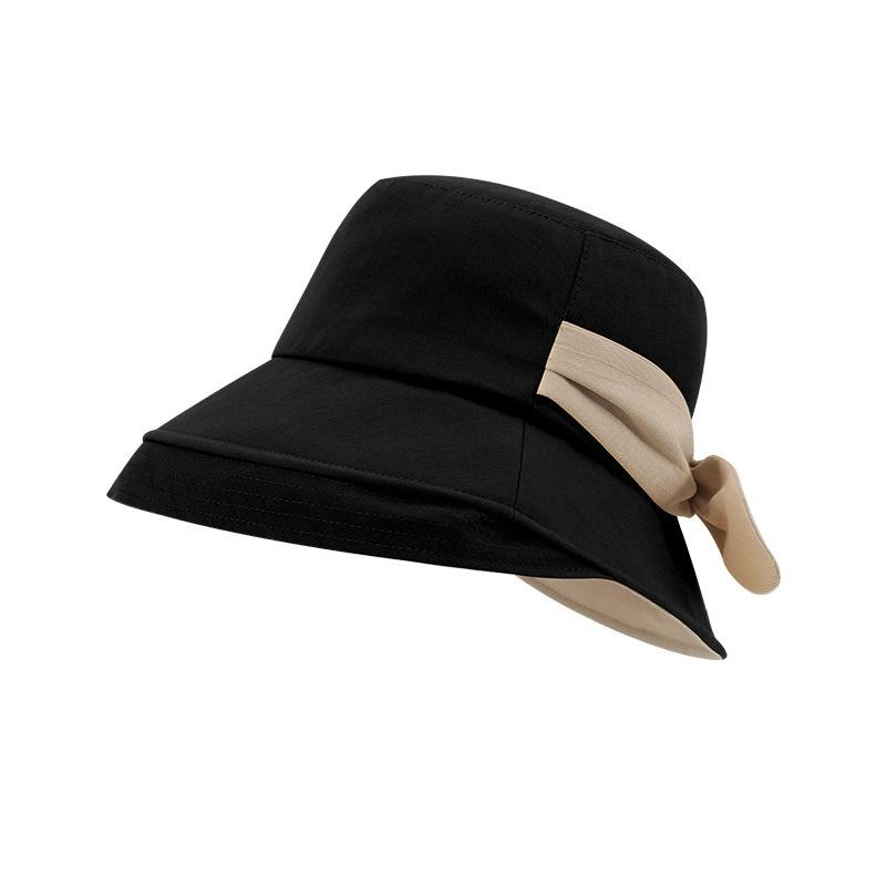 Hat Female Spring and Summer Cotton Fisherman Hat Outdoor Travel Breathable Sunscreen Sun Hat Fashio