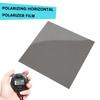 5pcs 10 Inch 18cm Polarizing Film Polarizer Watch Multimeter Calculator LCD Display Repair Universal Film Watch Repair Film Tool