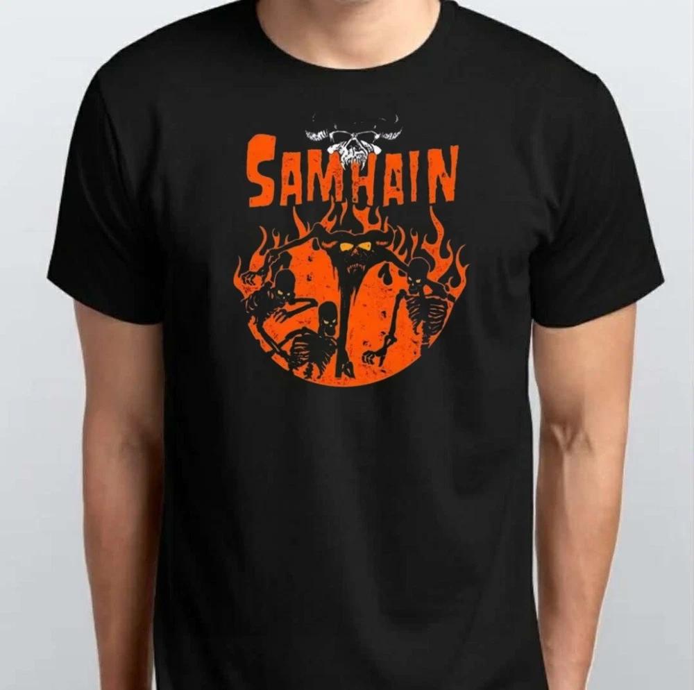 SAMHAIN band Concert TSHIRT S M L XL XXL 3 4 XL Black White S