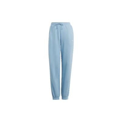 Originals Solid Color Brand Logo Embroidered Drawstring Cuffed Sweatpants Women Bottoms Sky-Blue IJ8181