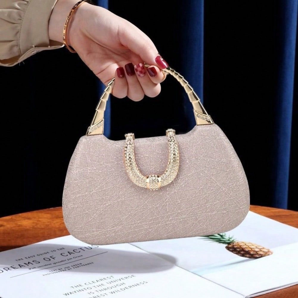 Handtas Banket Mode Schouder Veelzijdig Bruidsmeisjes Glanzend Messenger Bag Clutch Tas champagne veelkleurig