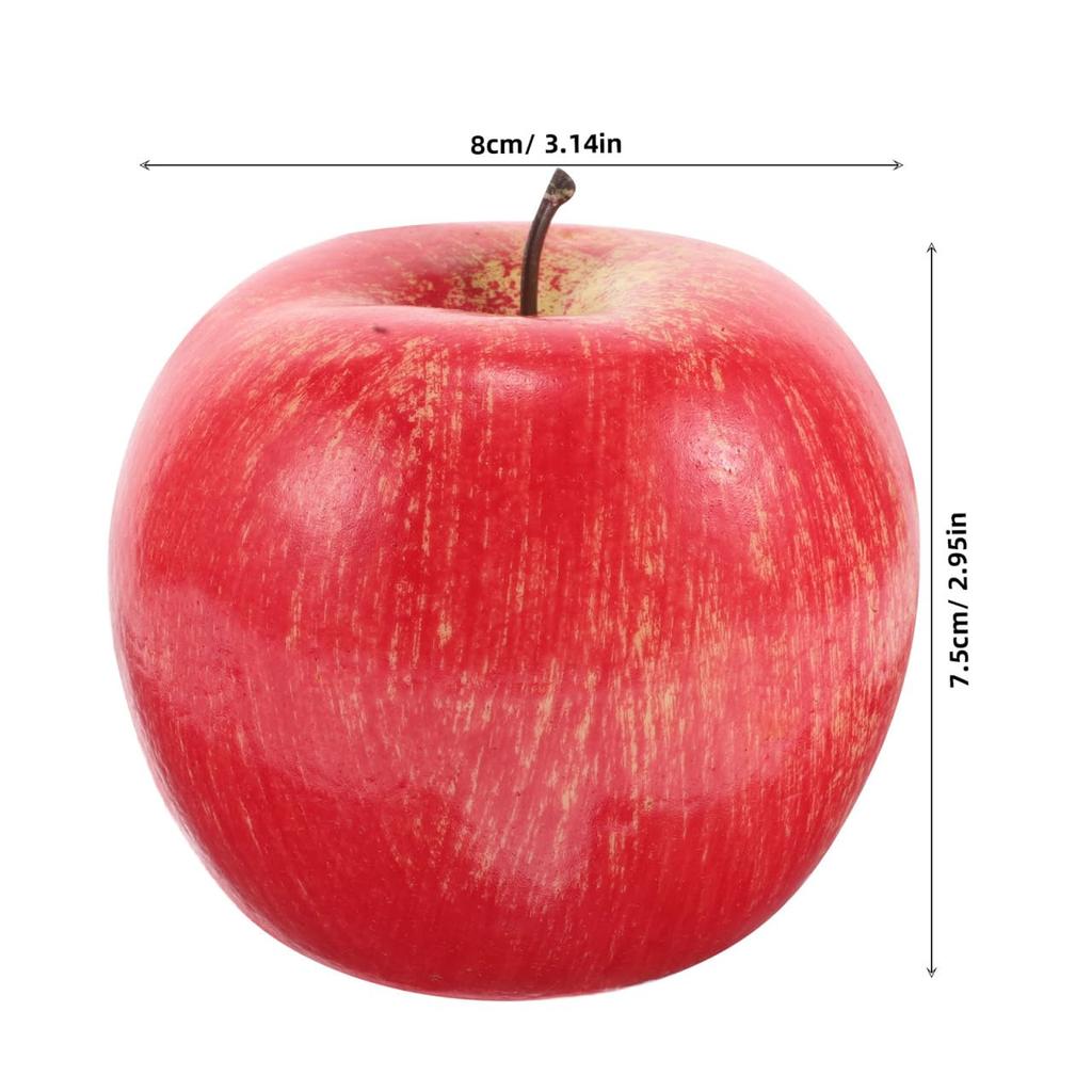 GLEAVI Apple Shape Car Antenna Topper Cute Decoration Fruit Ball Car Roof Universal Car Antenna Topper for Most Vehicles